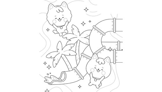 Cloudy &amp; Stormy kolorowanka