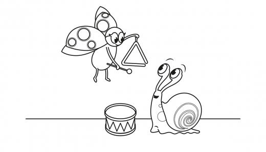 kolorowanka Baczne Oczka