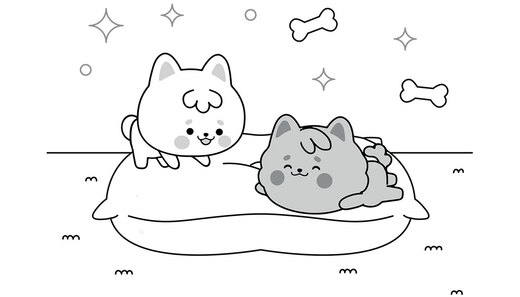 Cloudy &amp; Stormy kolorowanka